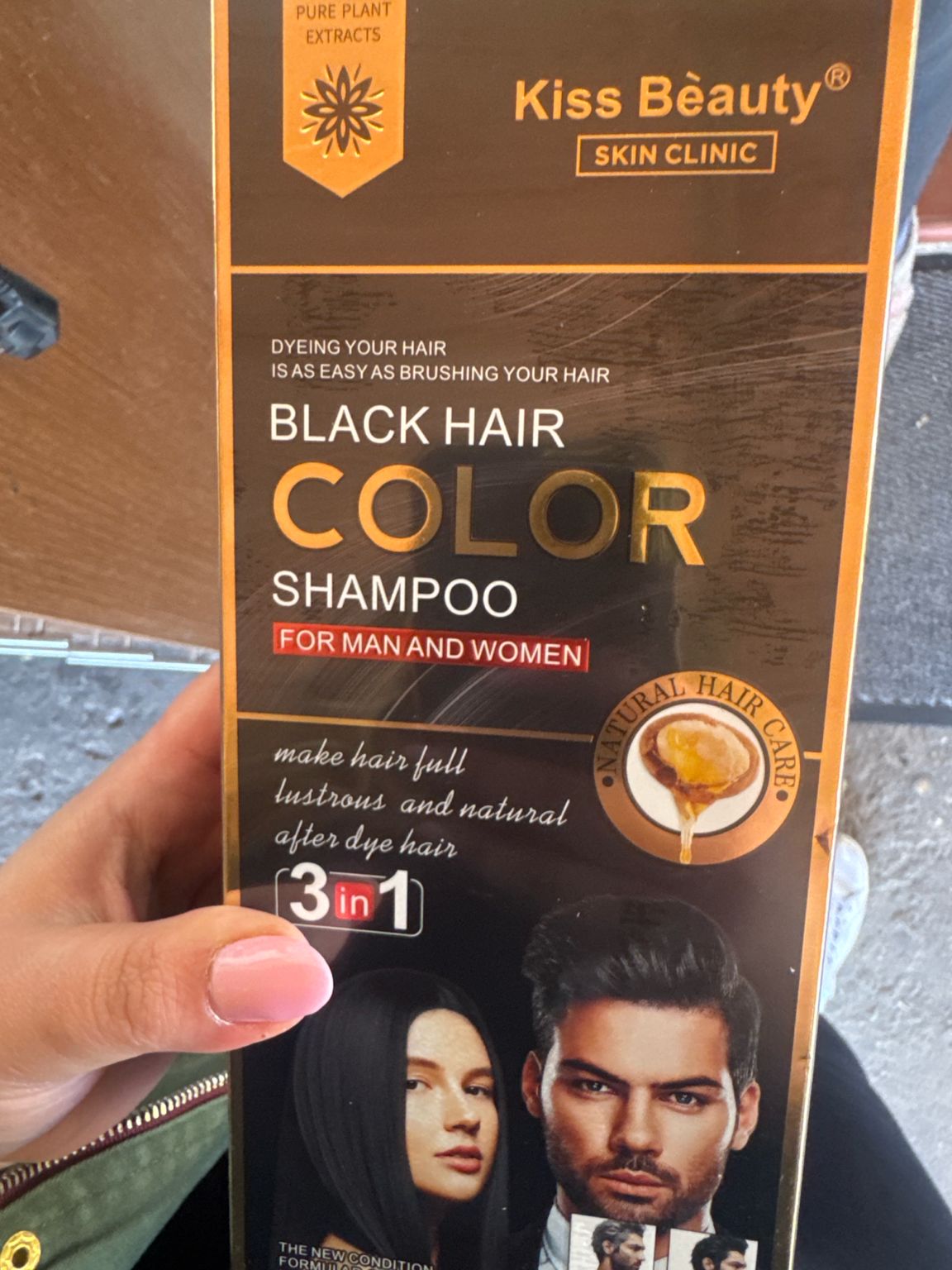 Shampoo tinte , natural